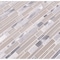 Msi White Wave Interlocking SAMPLE Glass/Stone/Metal Mesh-Mounted Mosaic Tile ZOR-MD-0469-SAM - alternate 5